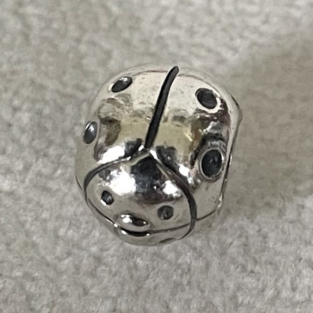 Pandora Sterling Silver 925 Ladybug Bead Charm!